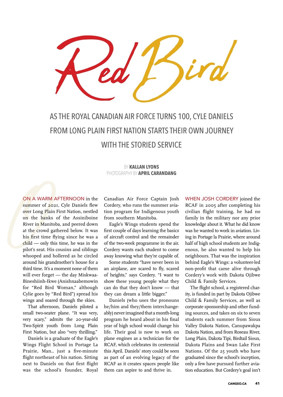 Canadian Geographic Preview Pages