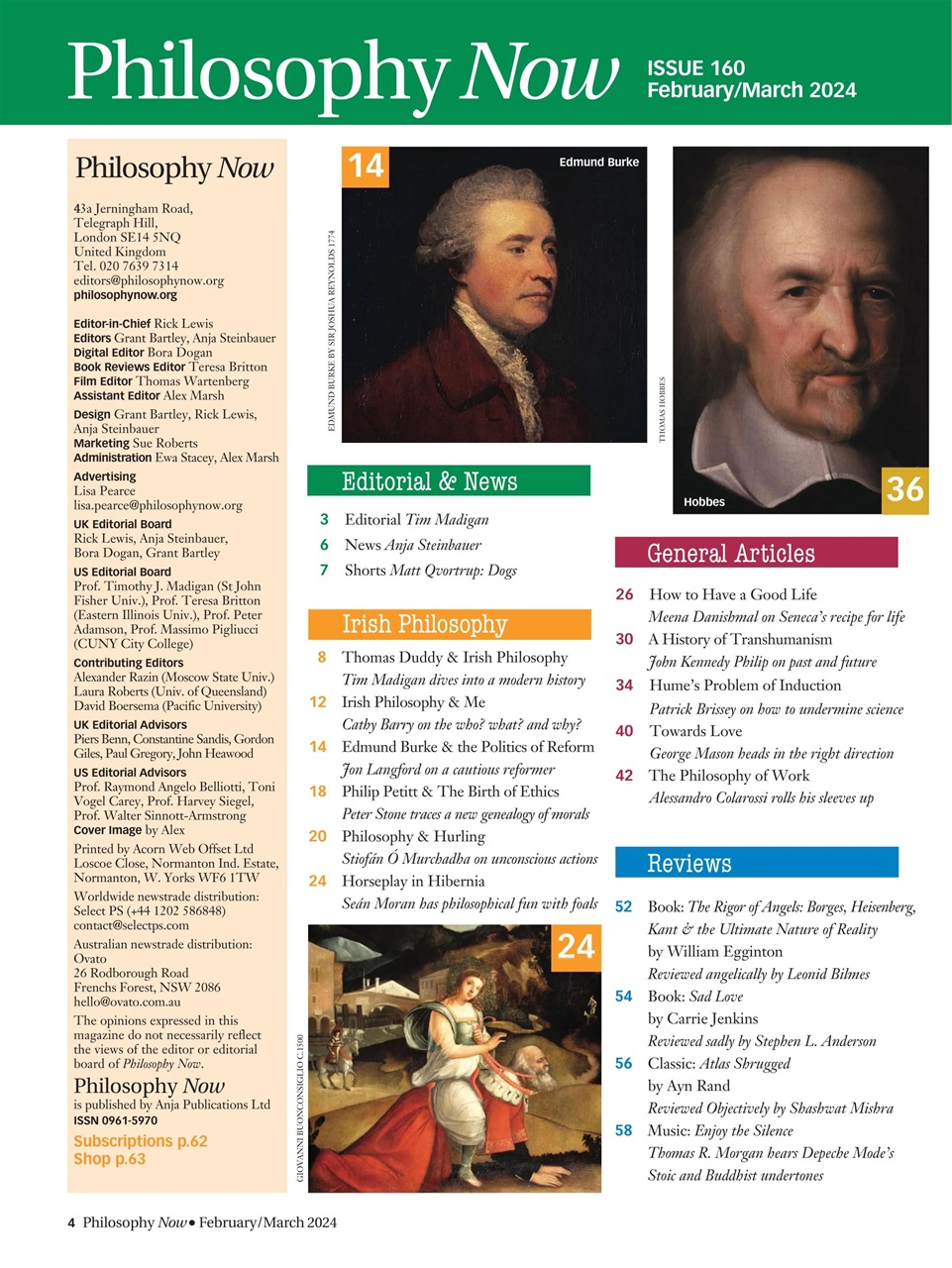 Philosophy Now Preview Pages