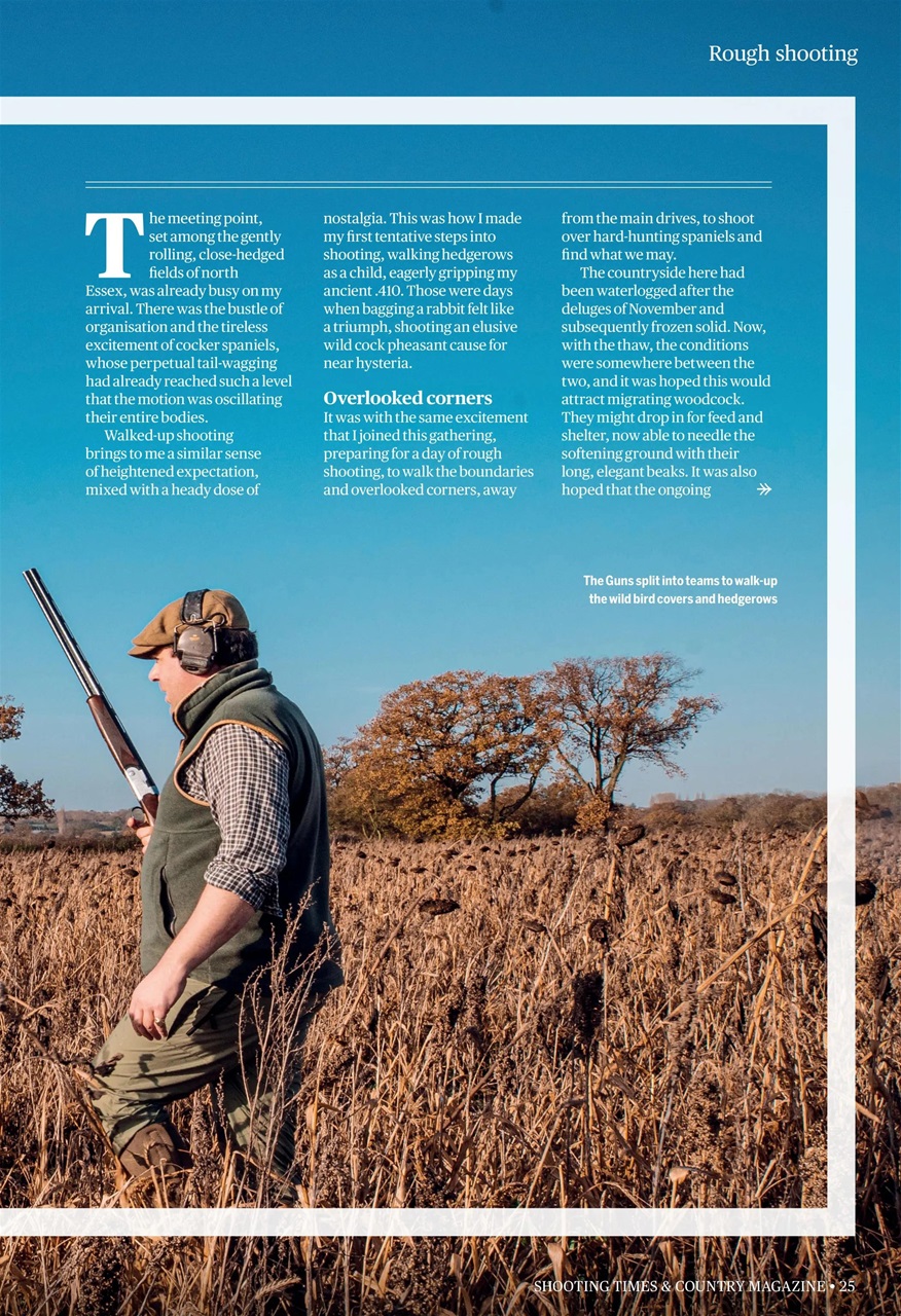 Shooting Times & Country Preview Pages