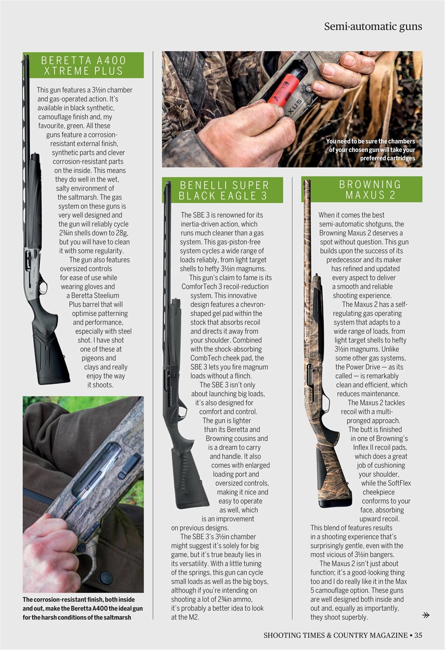 Shooting Times & Country Preview Pages