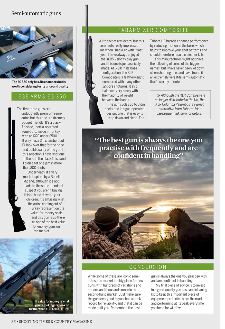 Shooting Times & Country Preview Pages