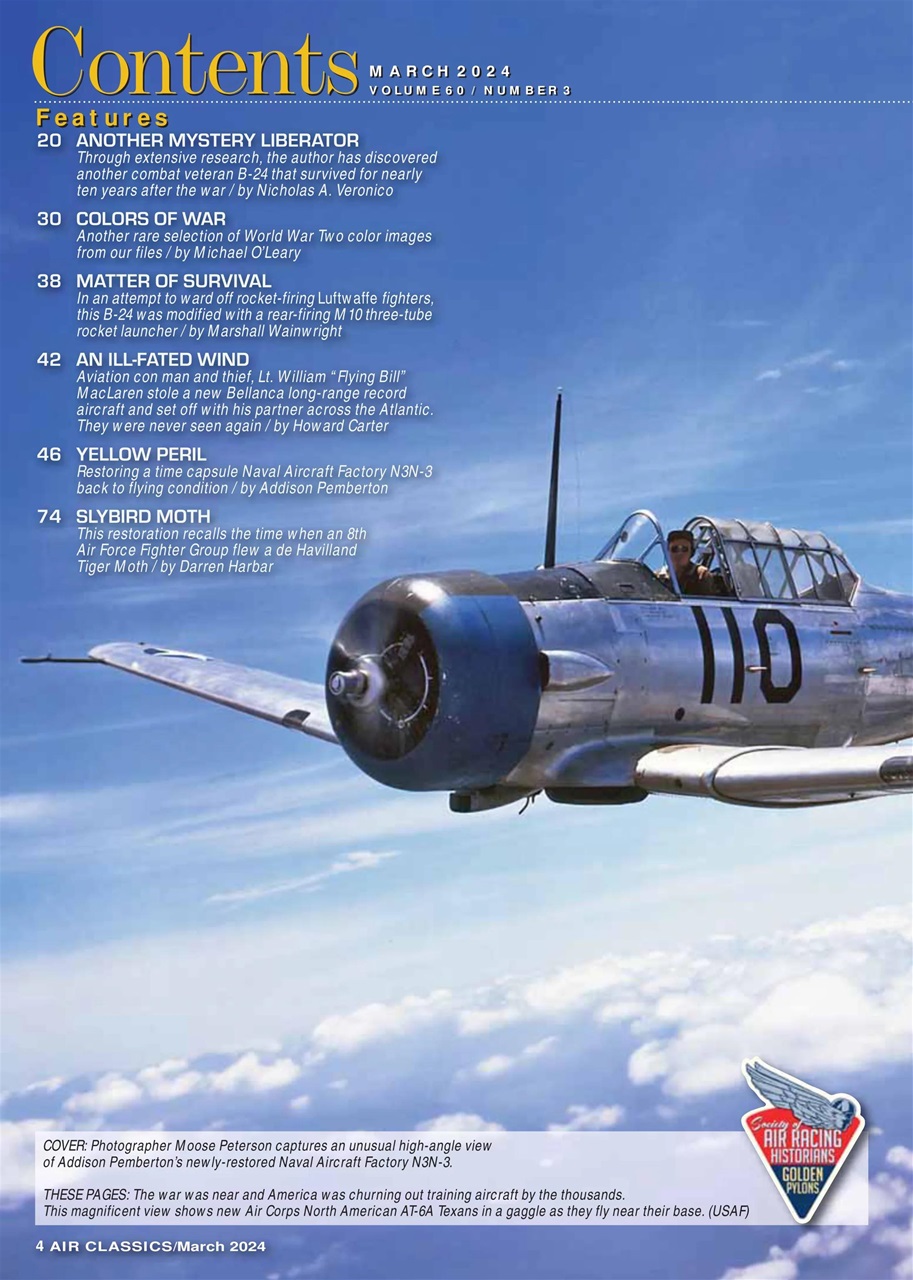 Air Classics - Where History Flies Preview Pages
