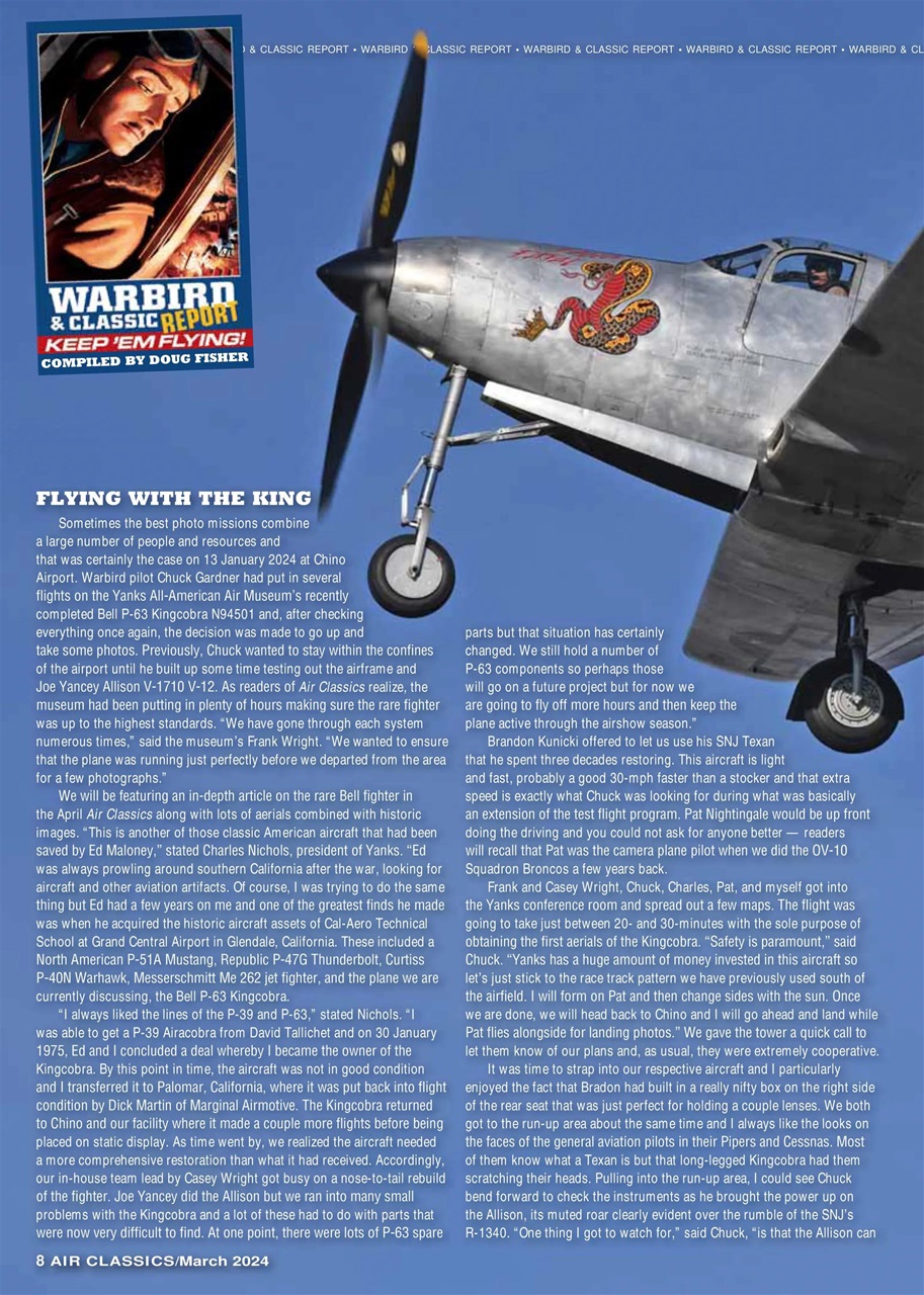 Air Classics - Where History Flies Preview Pages
