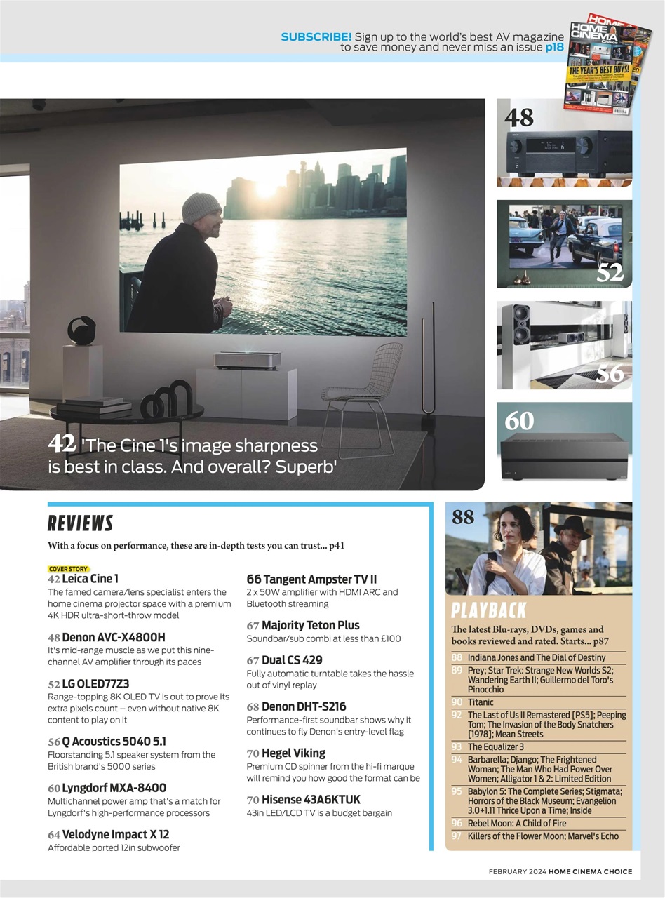 Home Cinema Choice Preview Pages
