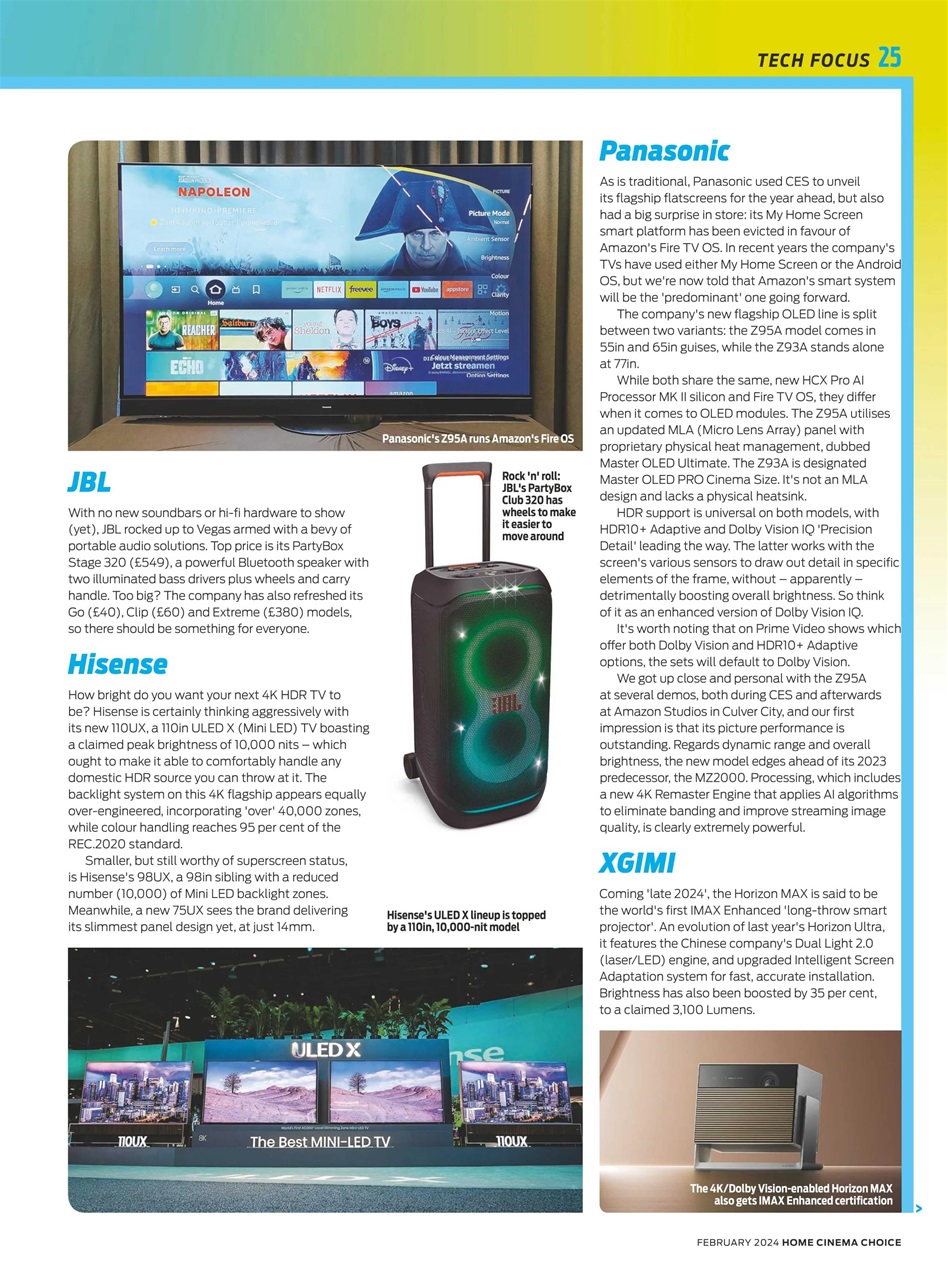 Home Cinema Choice Preview Pages