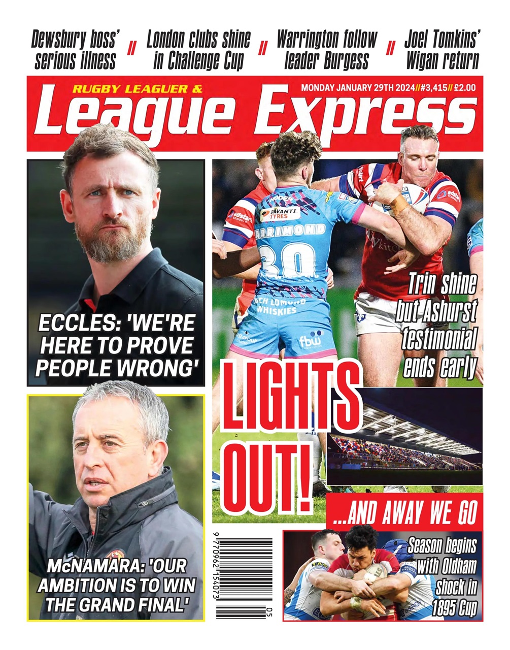 League Express Preview Pages