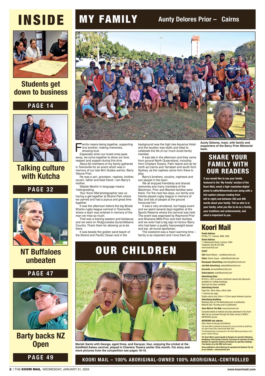 Koori Mail Preview Pages