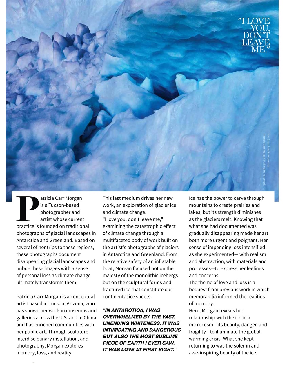 Lens Magazine Preview Pages