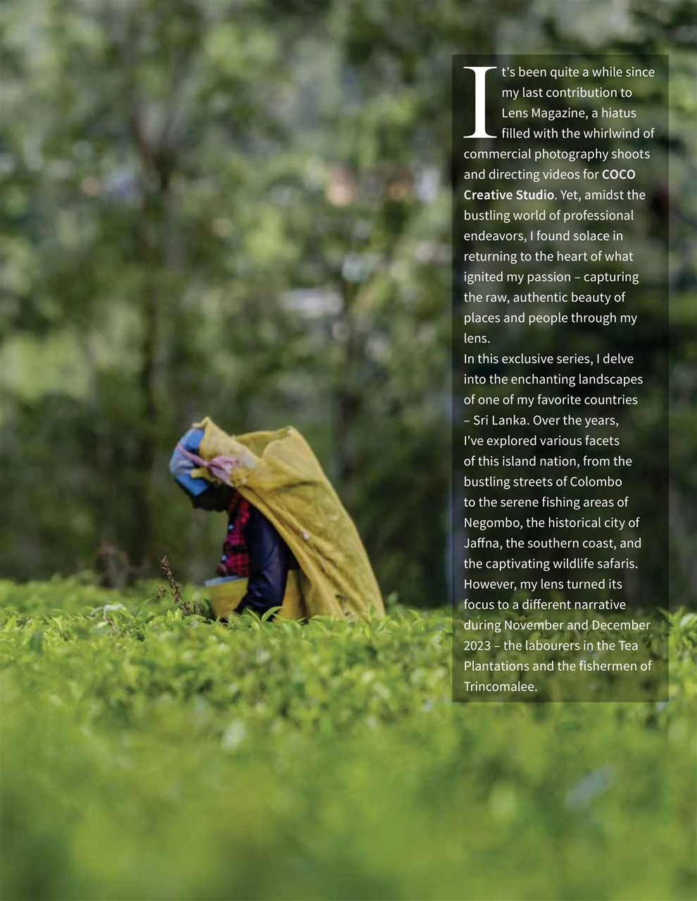 Lens Magazine Preview Pages