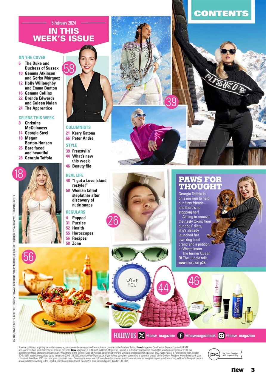 New Magazine Preview Pages