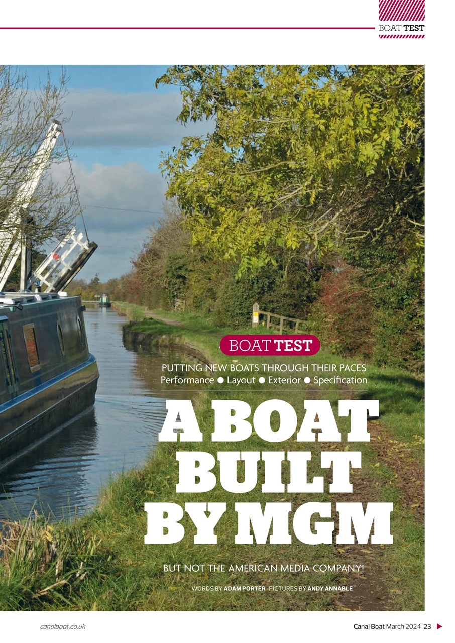 Canal Boat Preview Pages