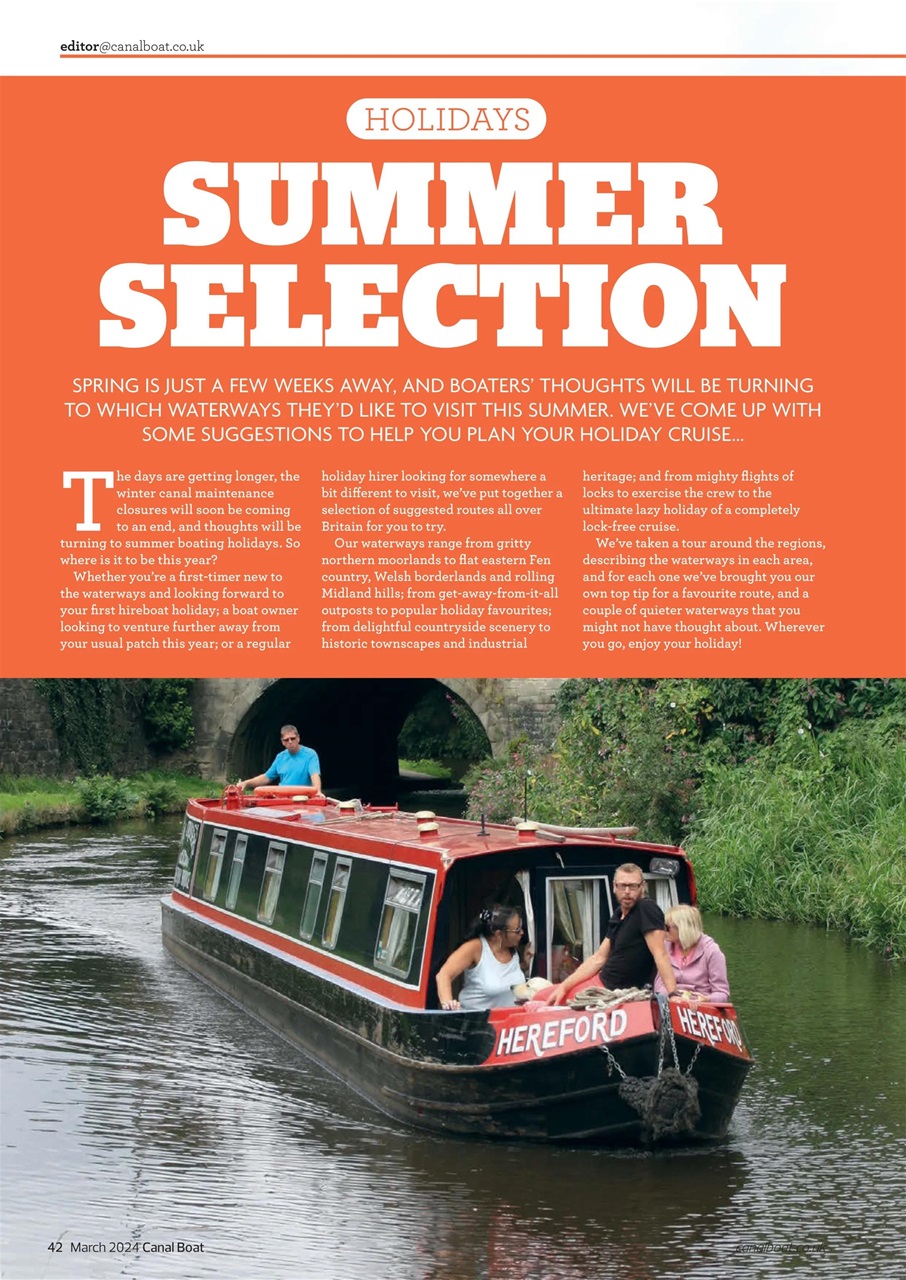 Canal Boat Preview Pages