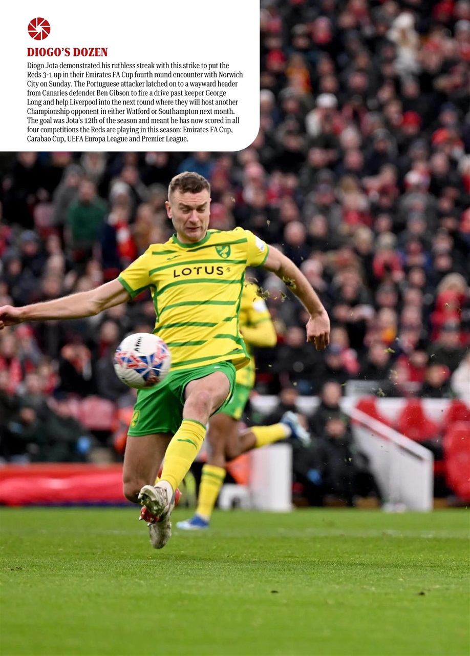 Liverpool FC Programmes Preview Pages