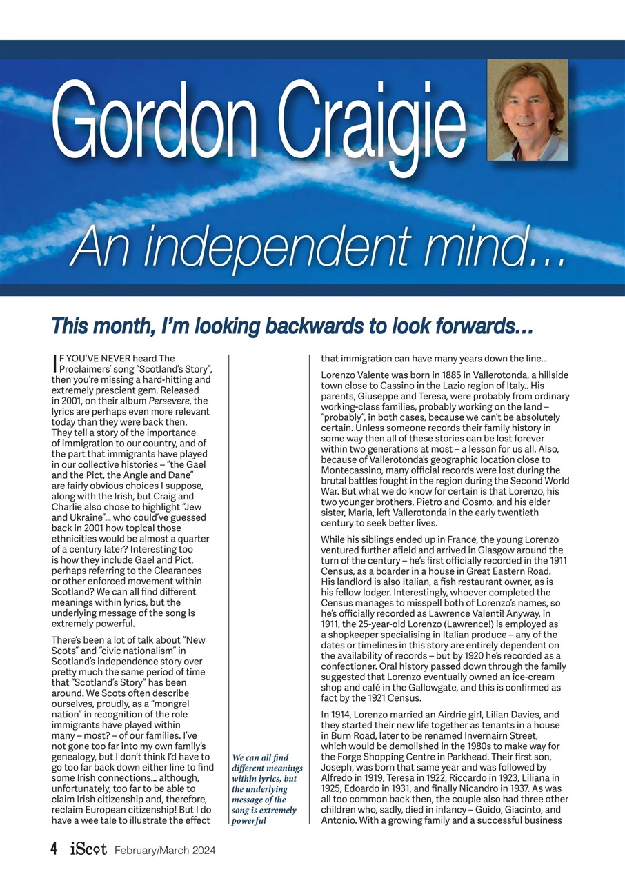 iScot Magazine Preview Pages