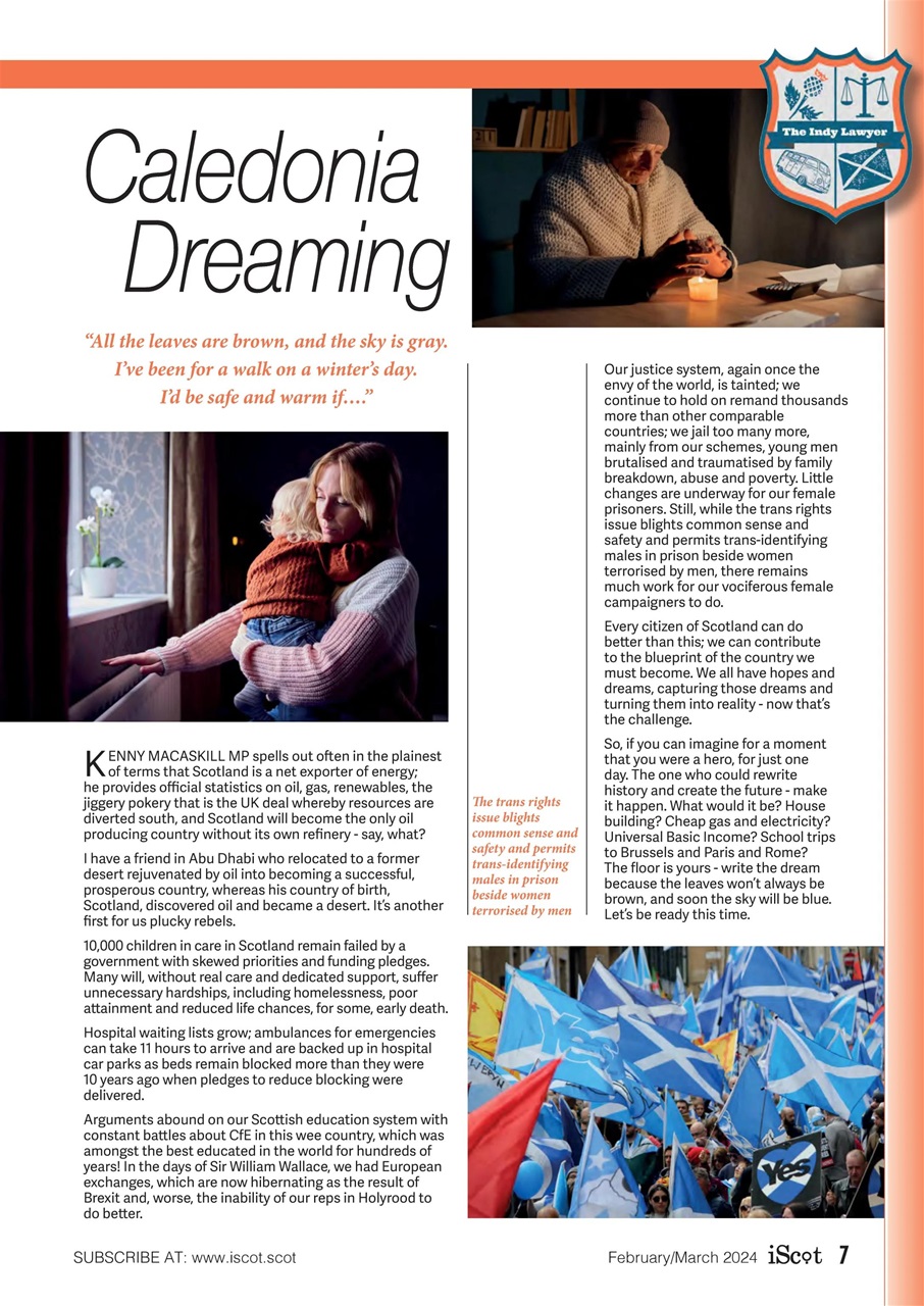 iScot Magazine Preview Pages