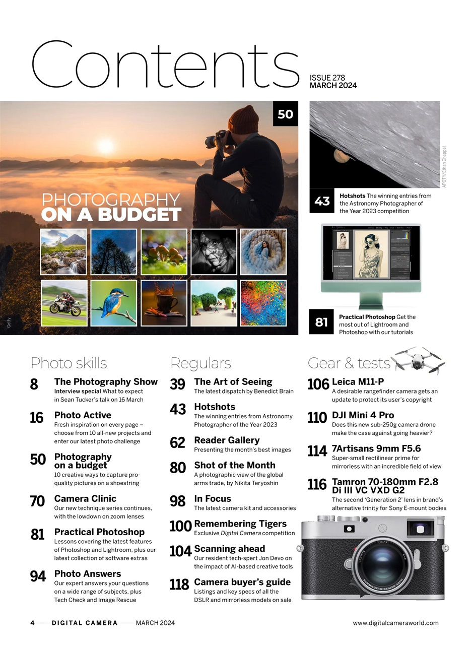 Digital Camera Magazine Preview Pages