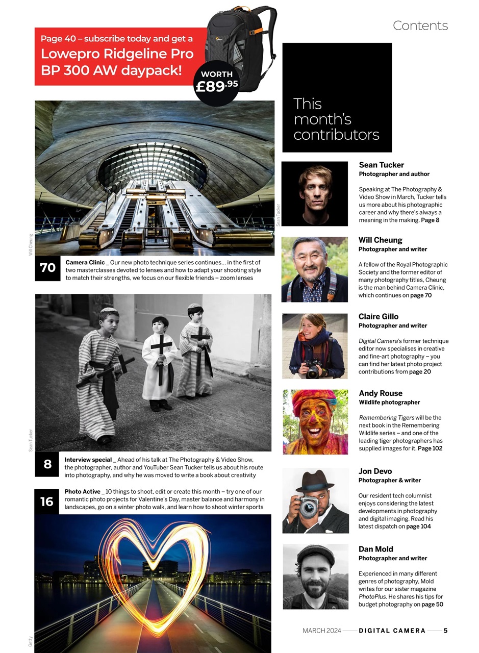 Digital Camera Magazine Preview Pages