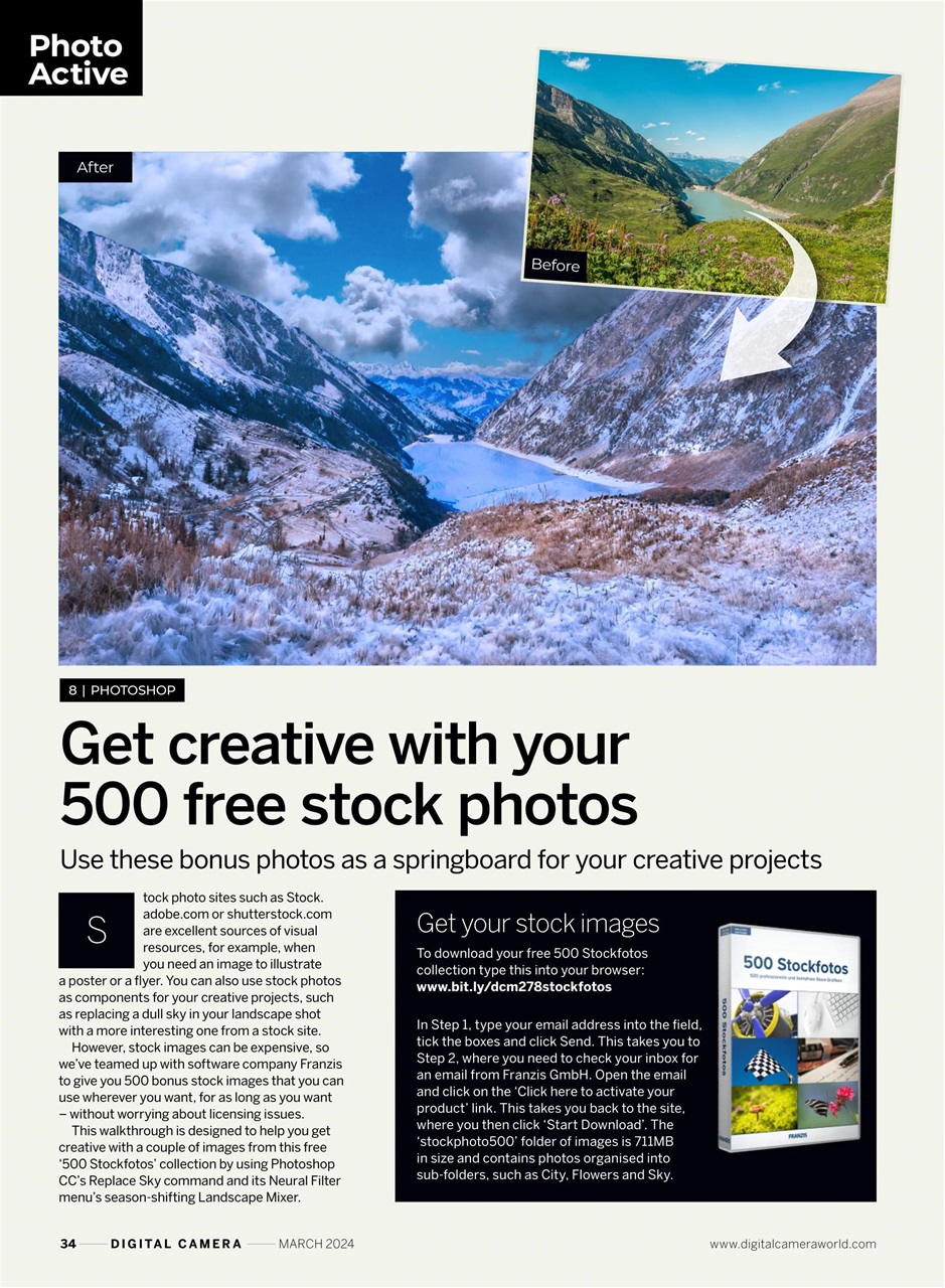 Digital Camera Magazine Preview Pages