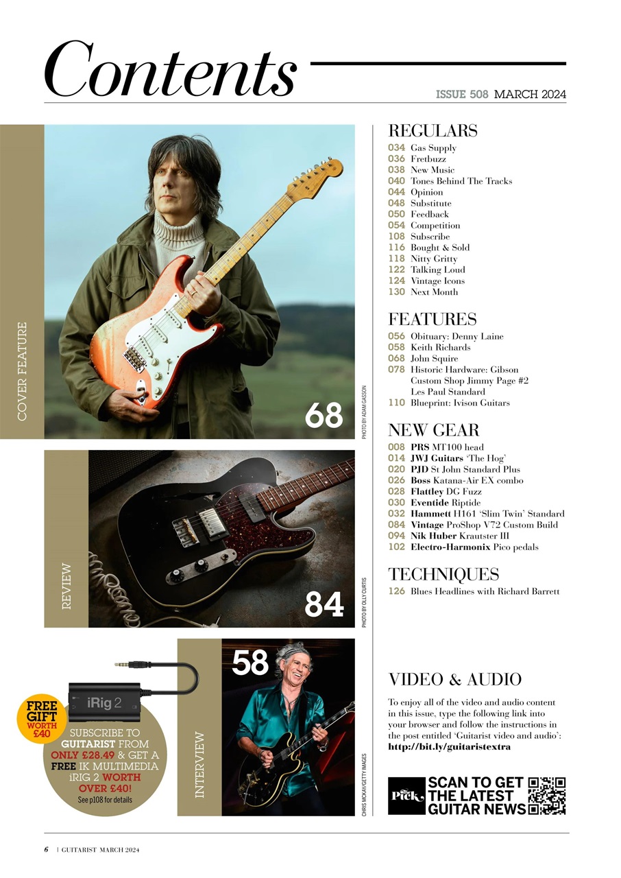 Guitarist Preview Pages