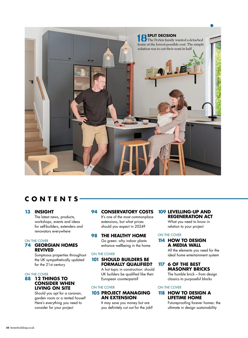 Homebuilding & Renovating Magazine Preview Pages