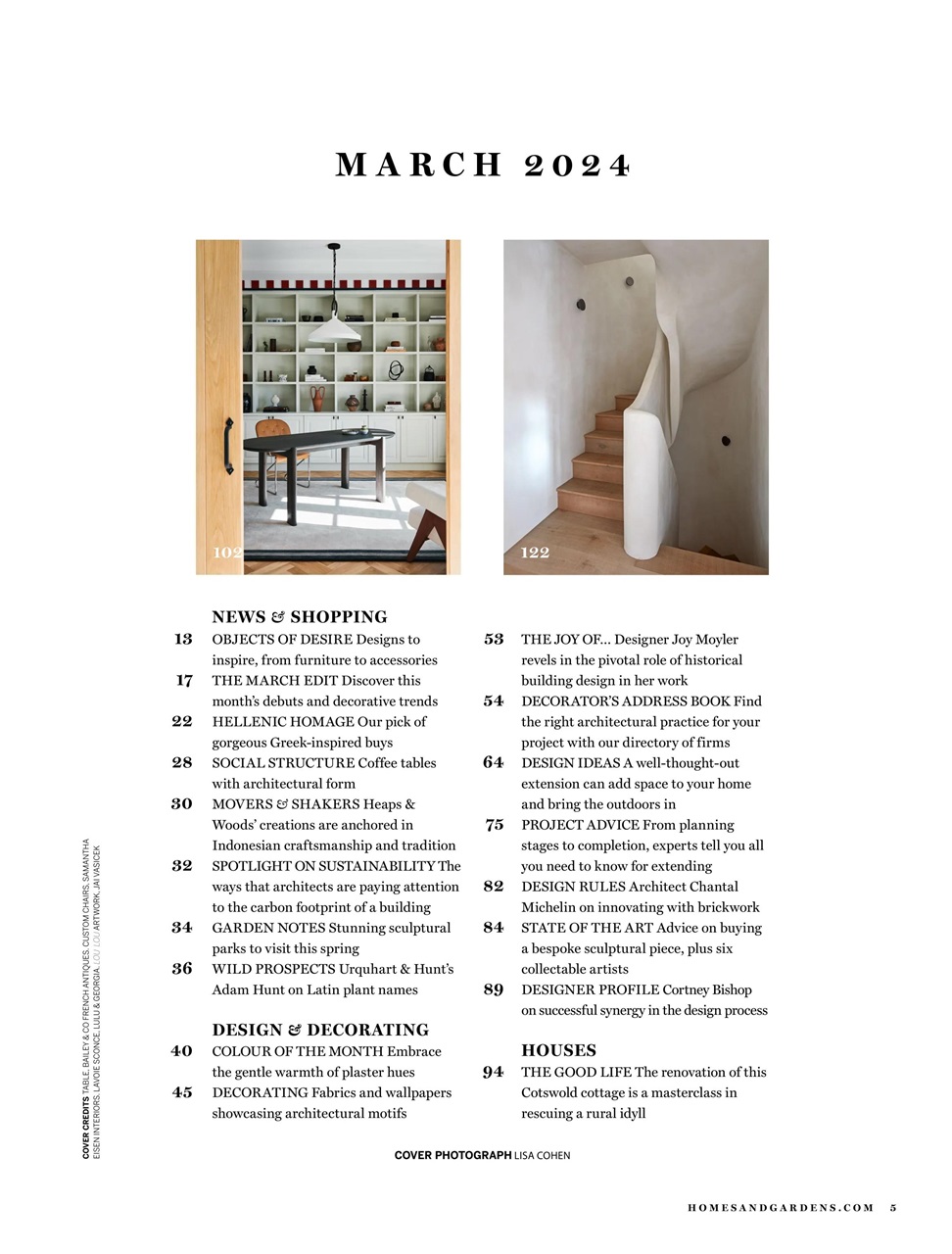 Homes & Gardens Preview Pages