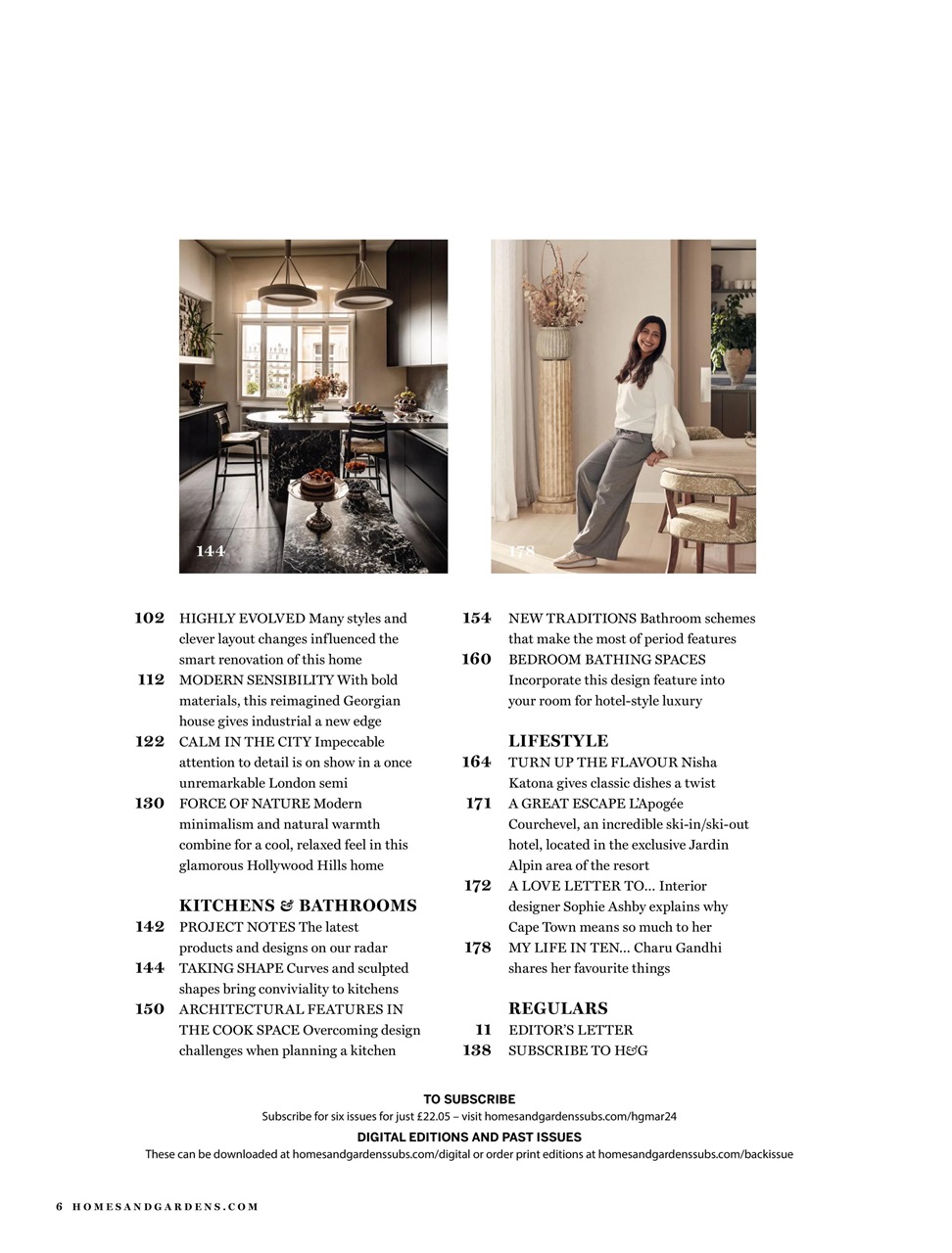 Homes & Gardens Preview Pages
