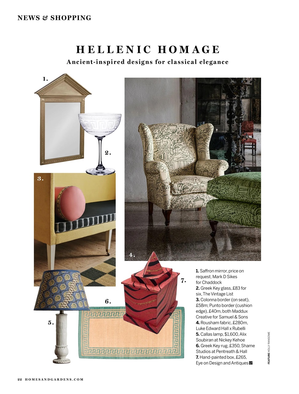Homes & Gardens Preview Pages