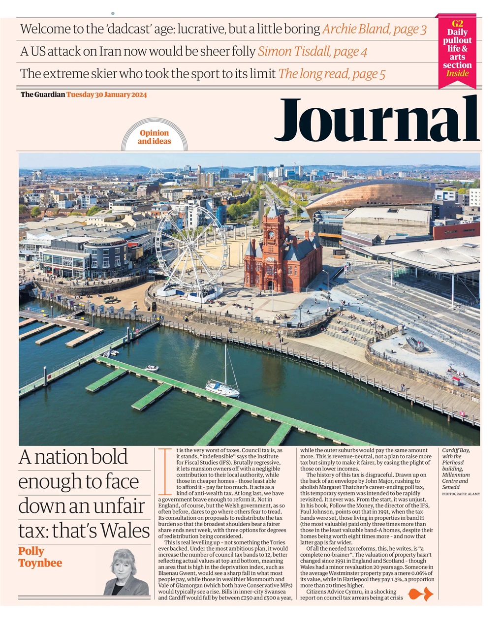 The Guardian Newspaper Preview Pages