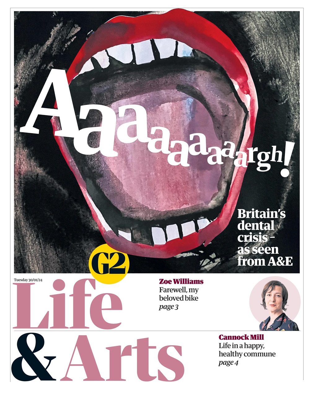 The Guardian Newspaper Preview Pages