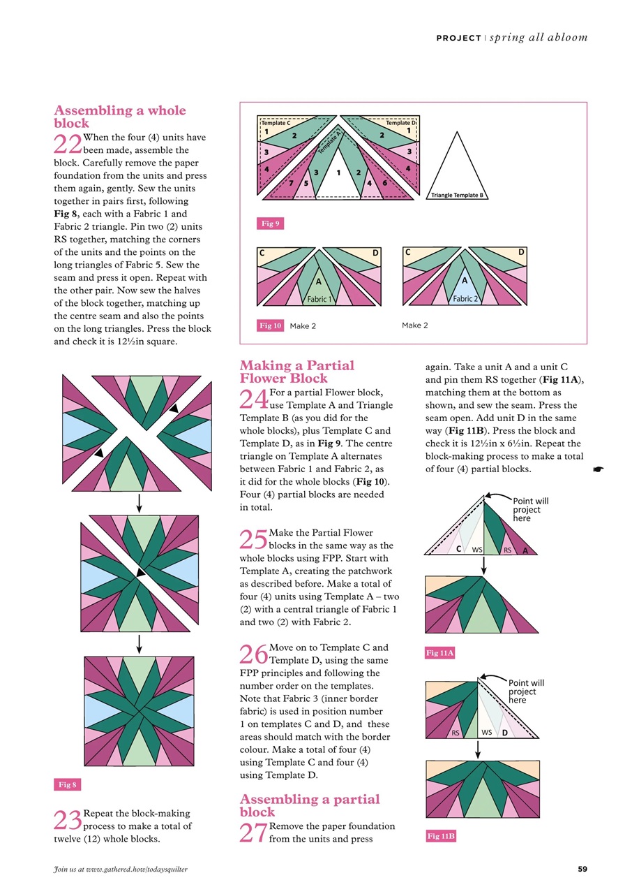 Today’s Quilter Preview Pages