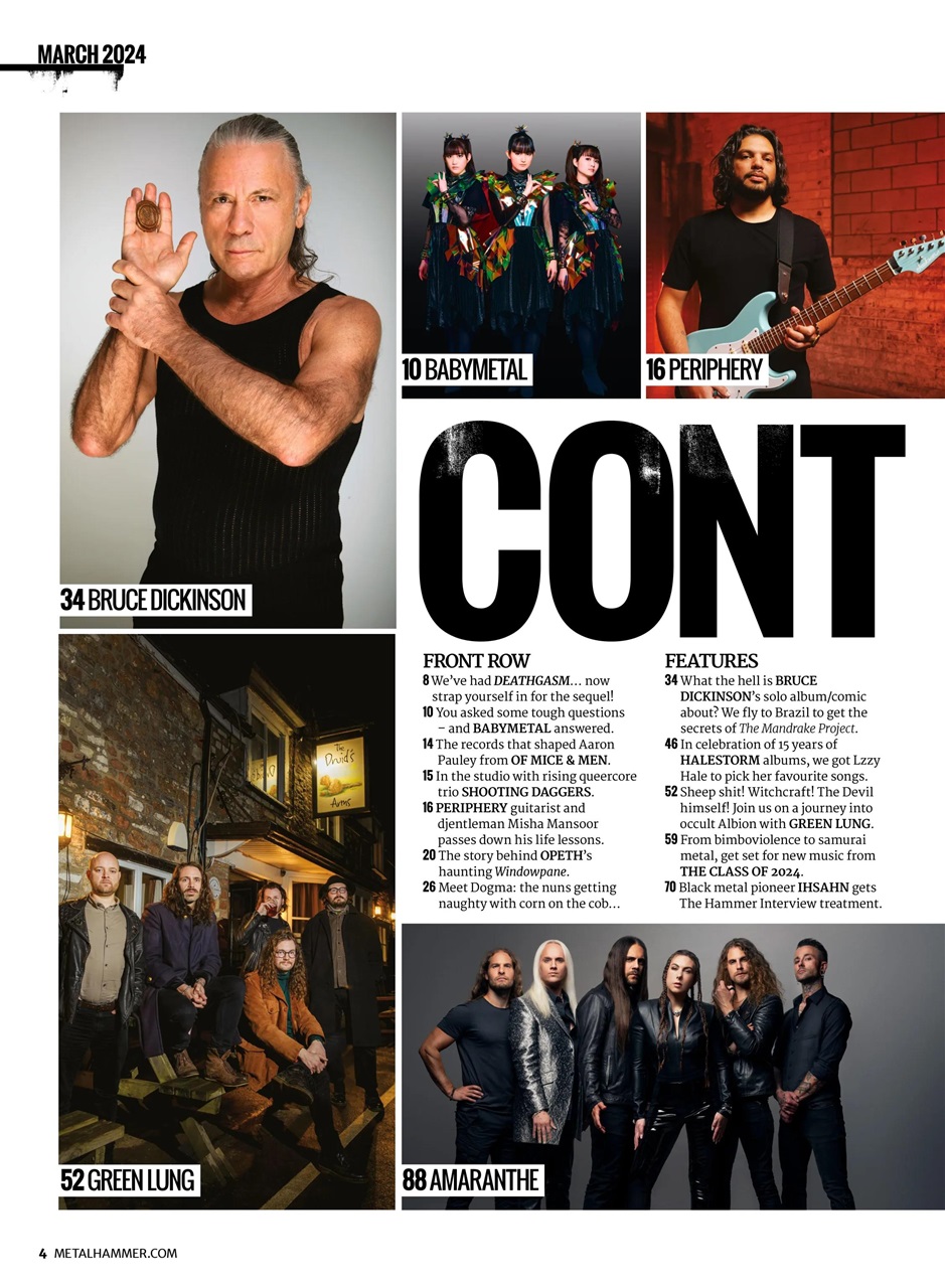 Metal Hammer Preview Pages