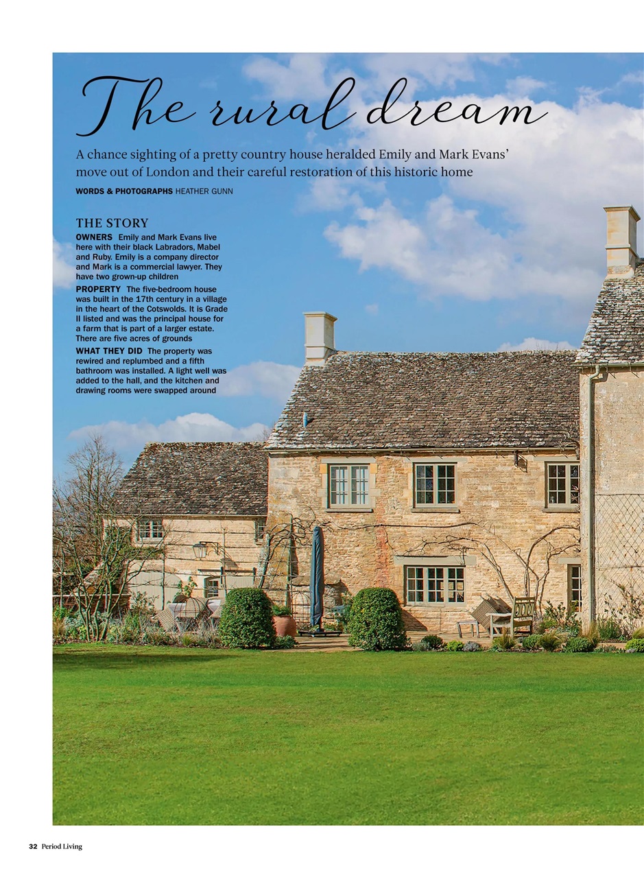 Period Living Magazine Preview Pages