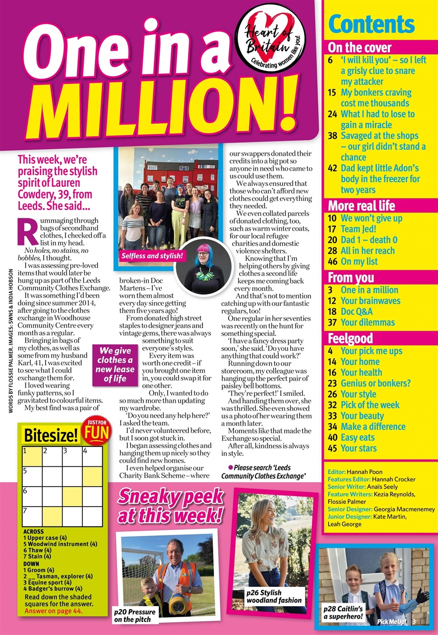 Pick Me Up Preview Pages