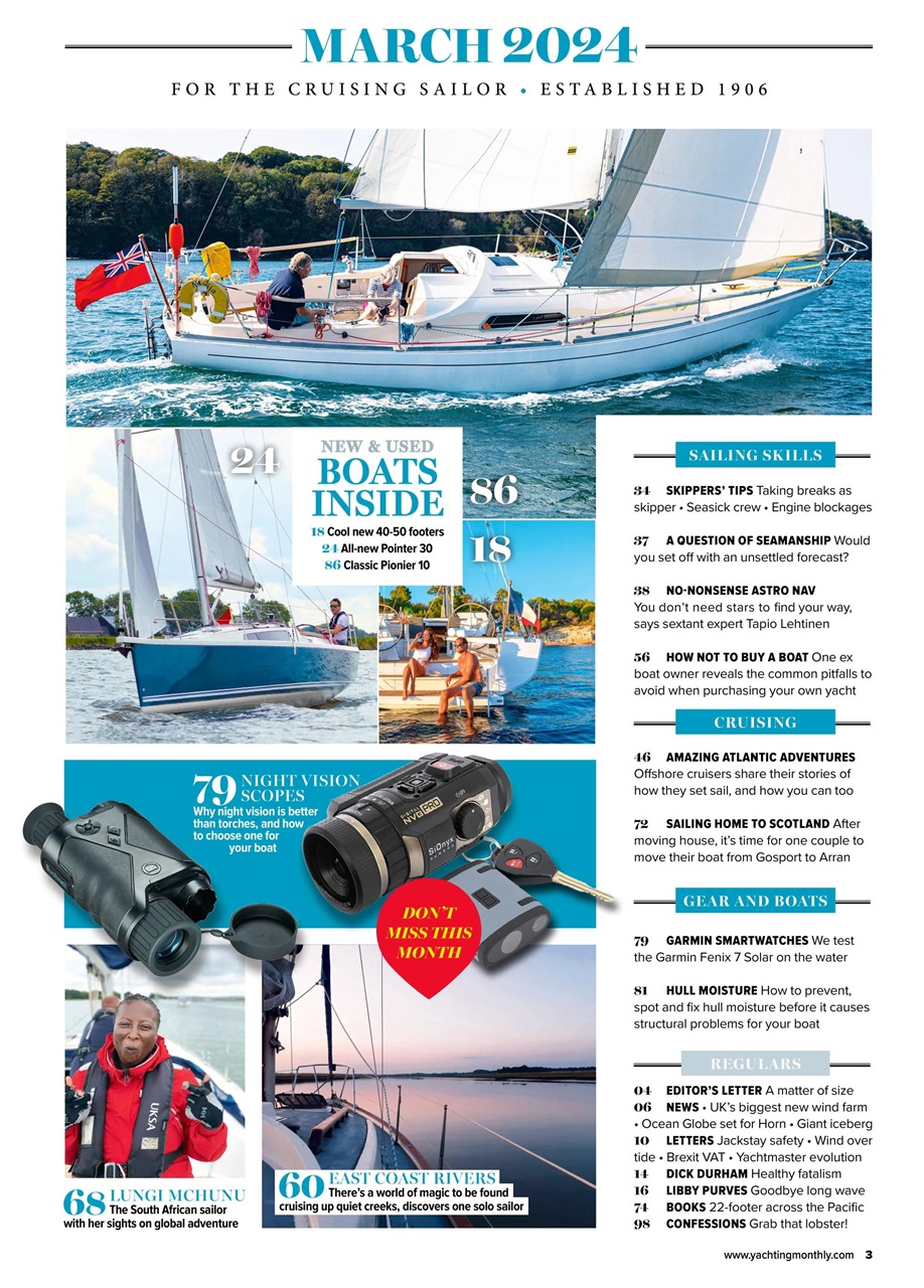 Yachting Monthly Preview Pages
