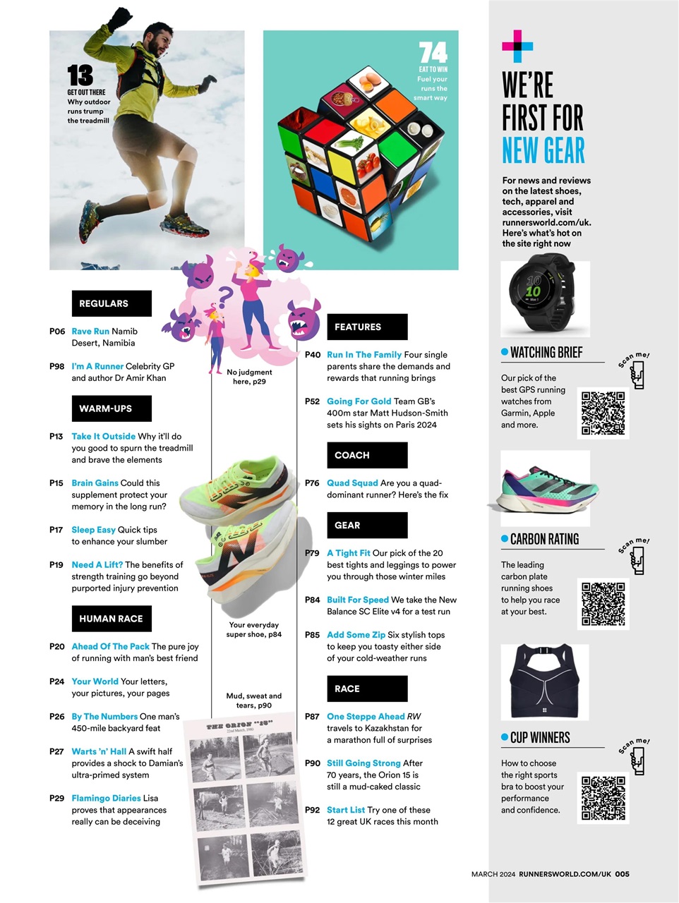 Runner's World Preview Pages
