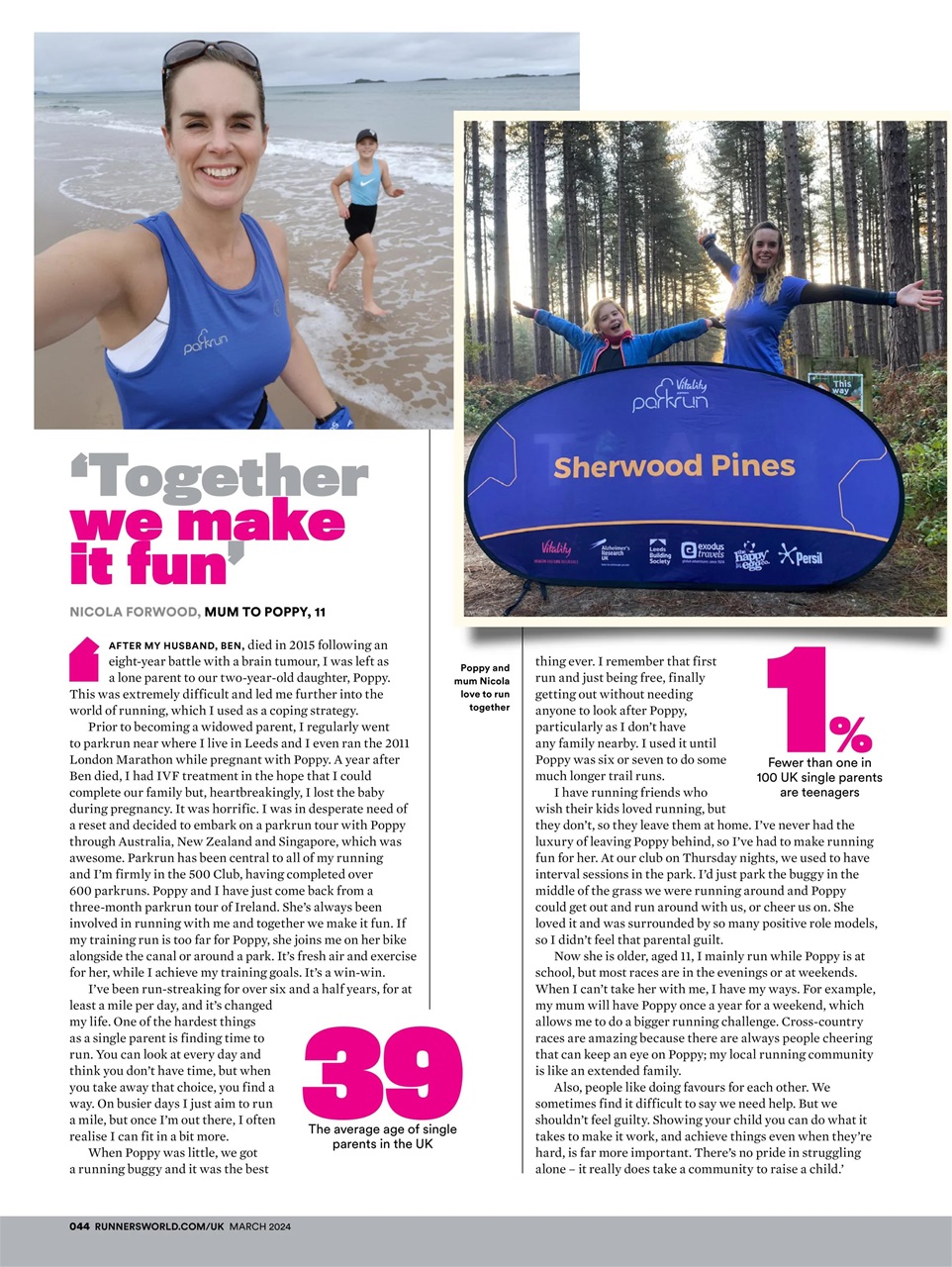Runner's World Preview Pages