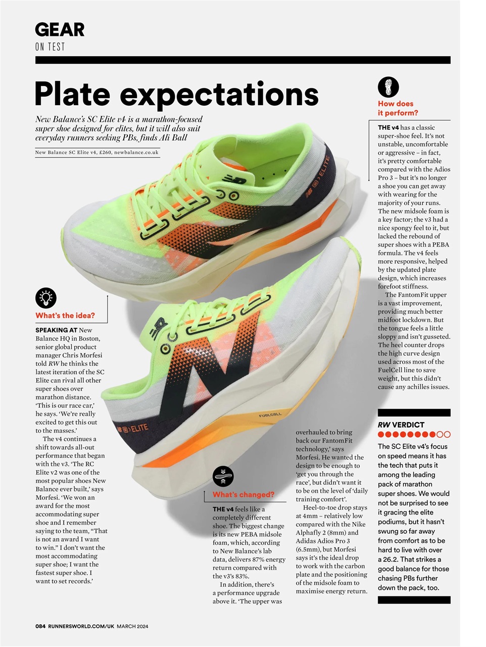 Runner's World Preview Pages