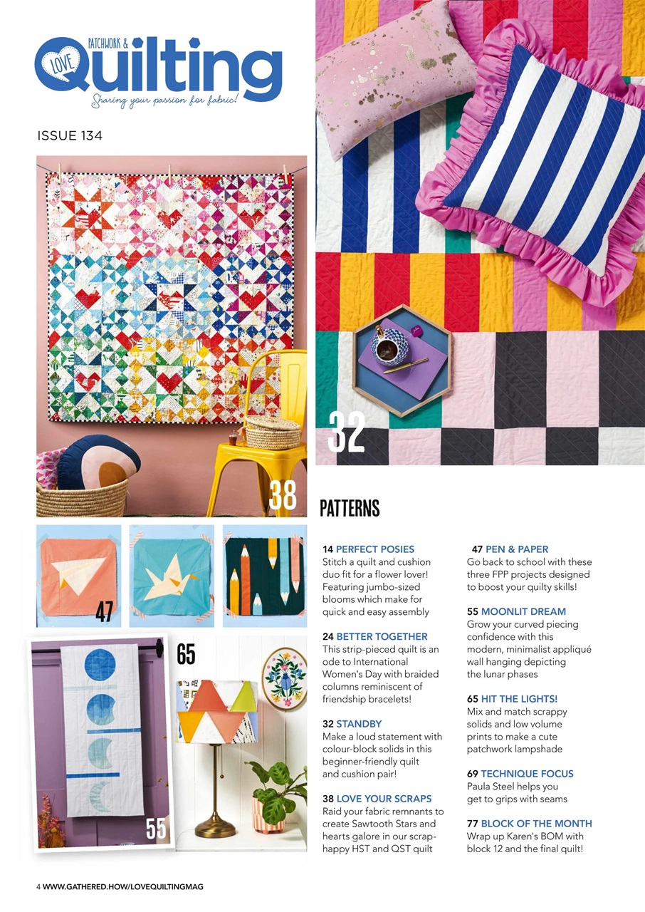 Love Patchwork & Quilting Preview Pages