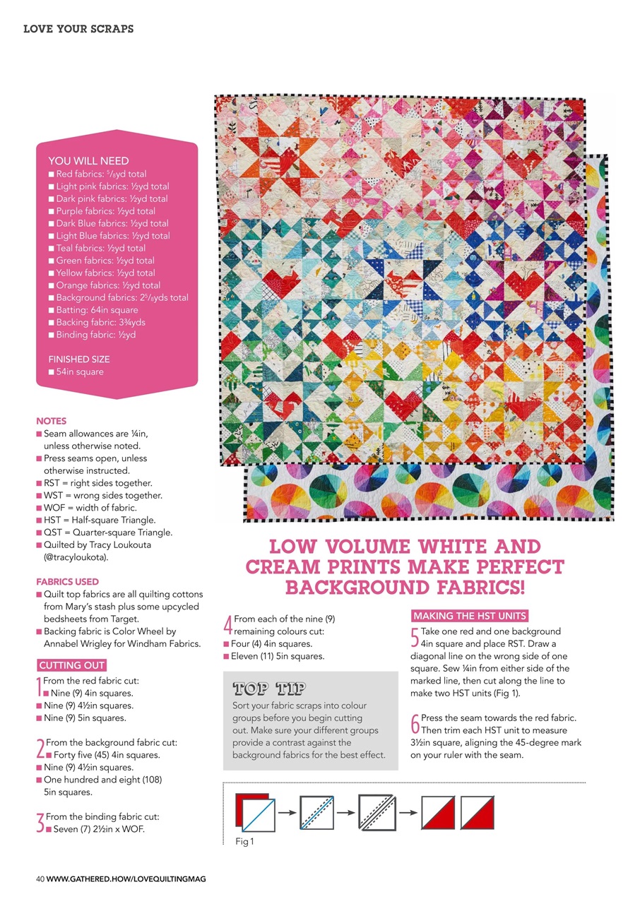Love Patchwork & Quilting Preview Pages