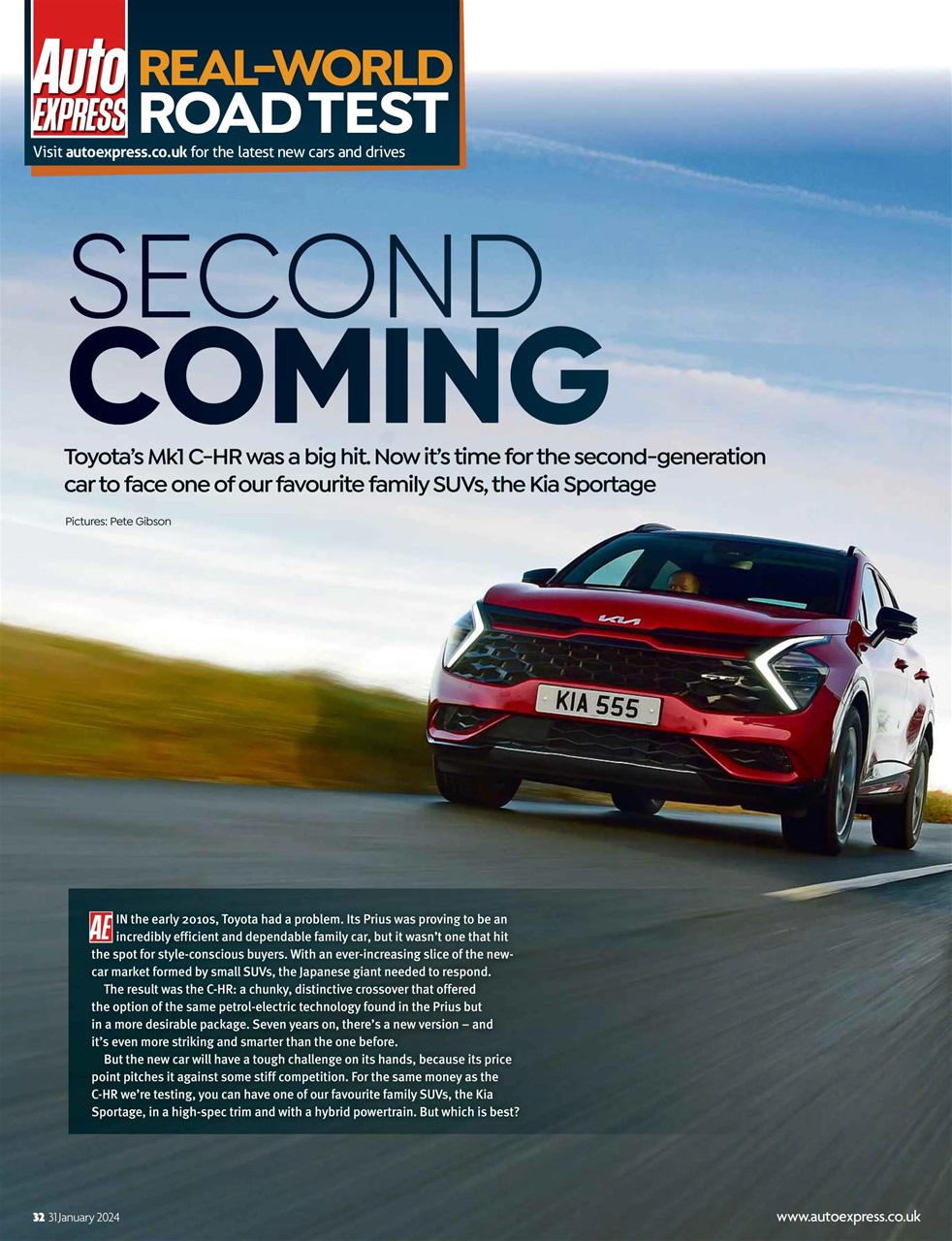 Auto Express Preview Pages