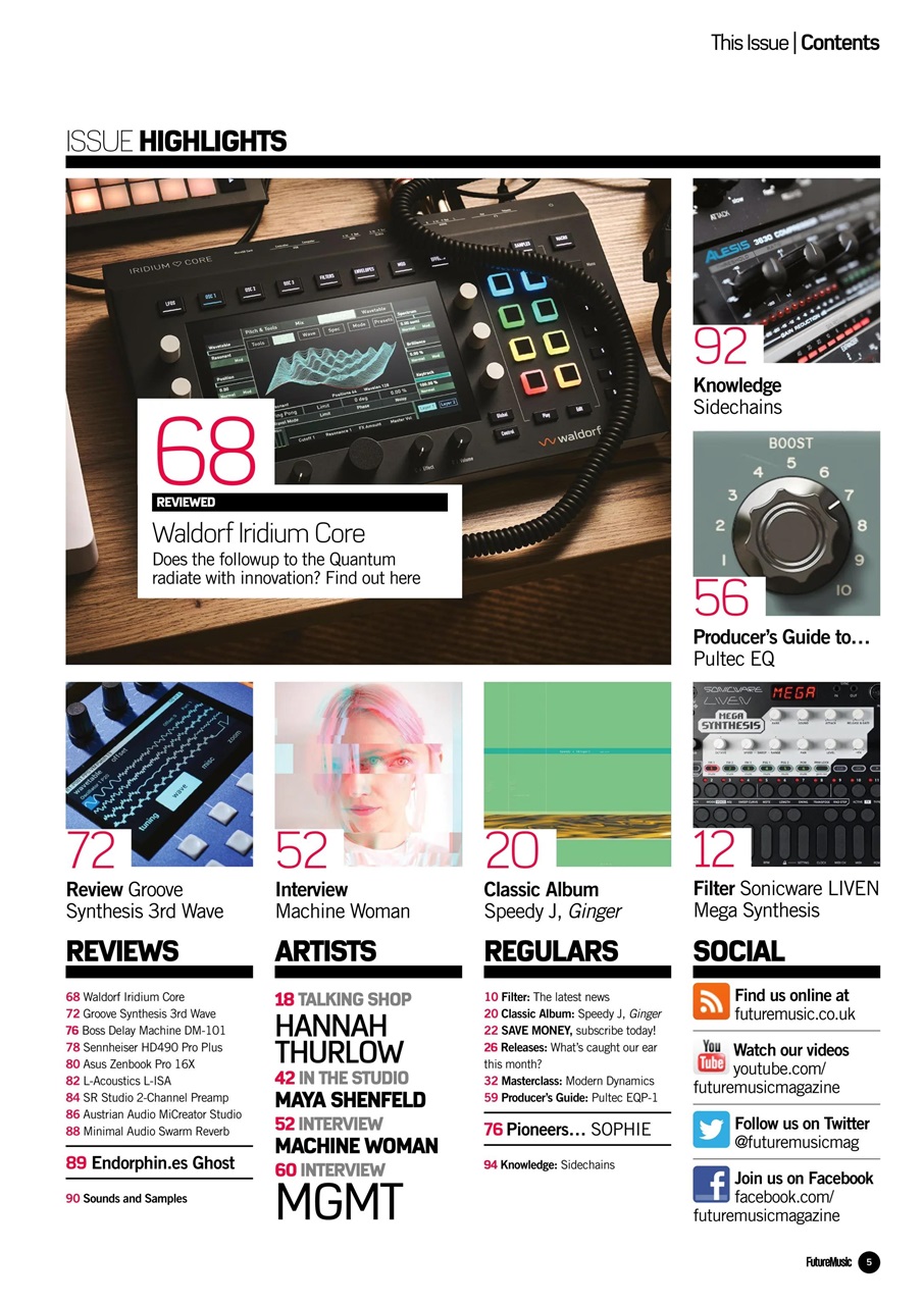 Future Music Preview Pages