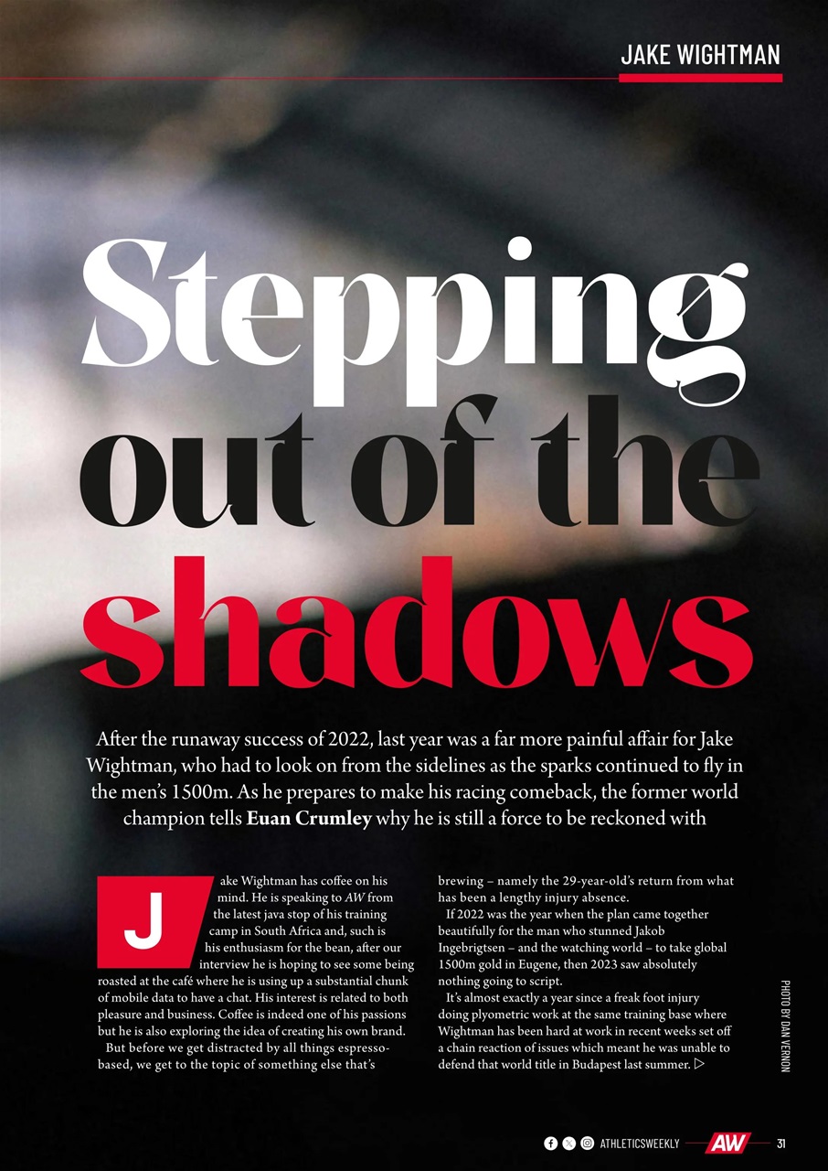 AW – Athletics Weekly Magazine Preview Pages