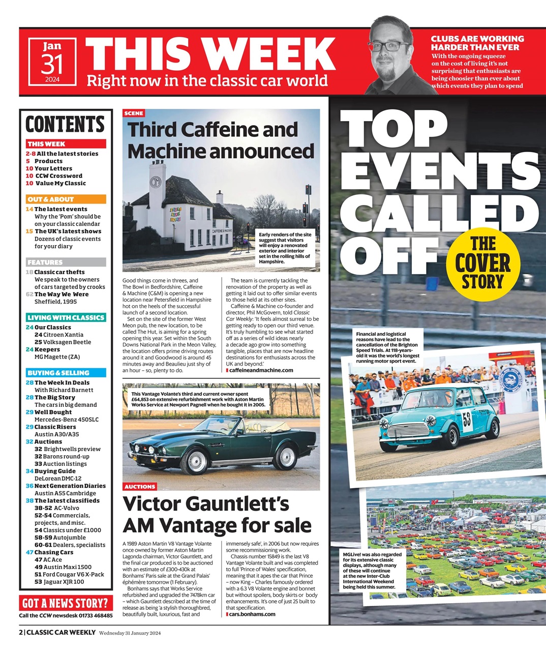 Classic Car Weekly Preview Pages