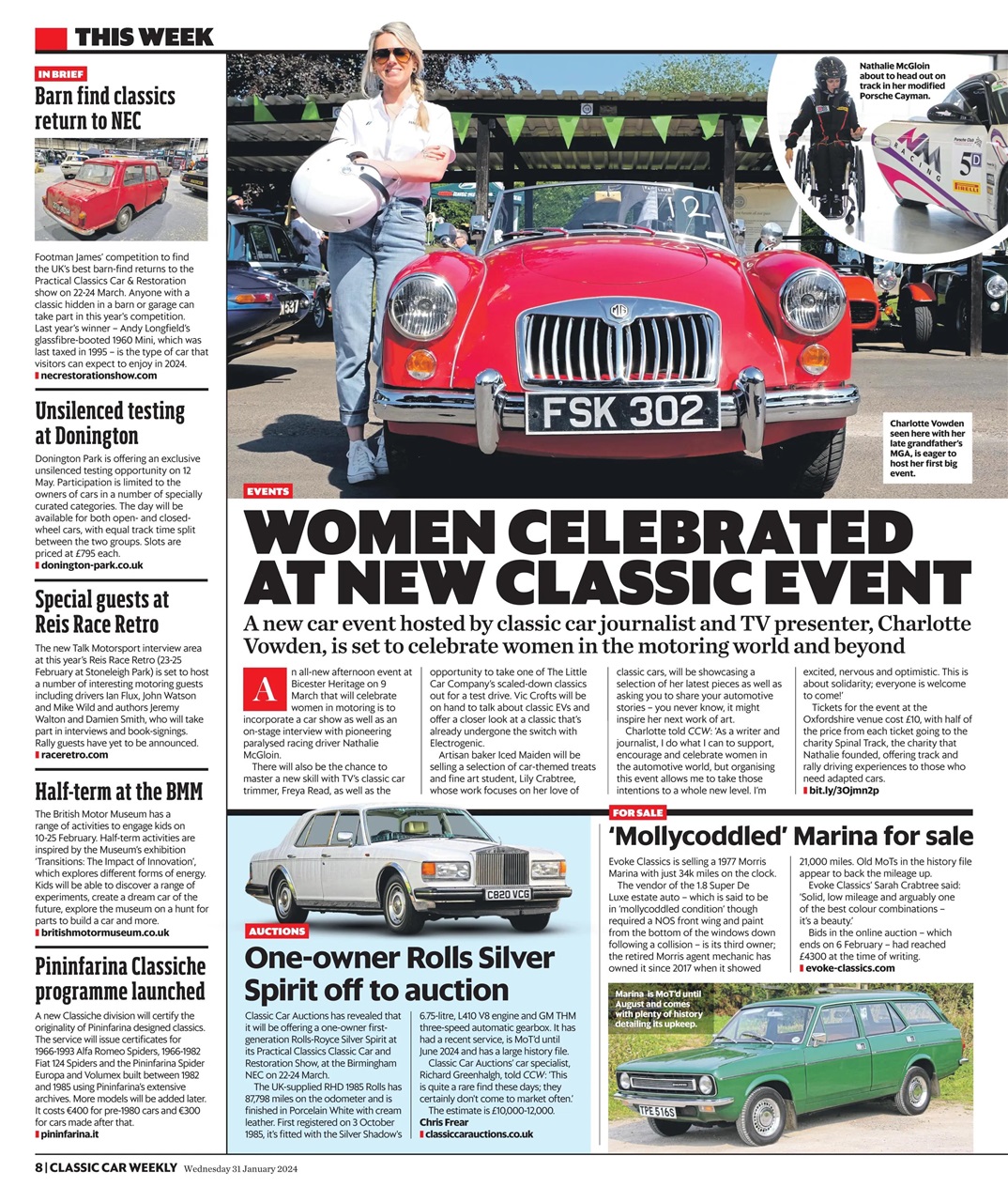Classic Car Weekly Preview Pages