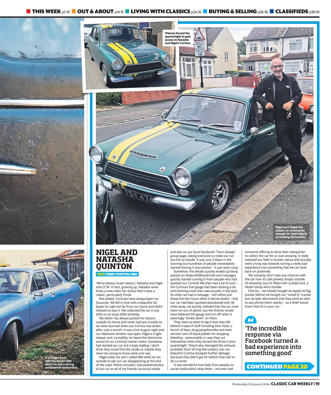 Classic Car Weekly Preview Pages