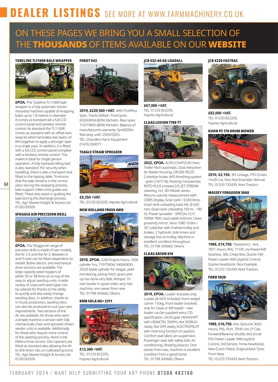 Farm Machinery Preview Pages