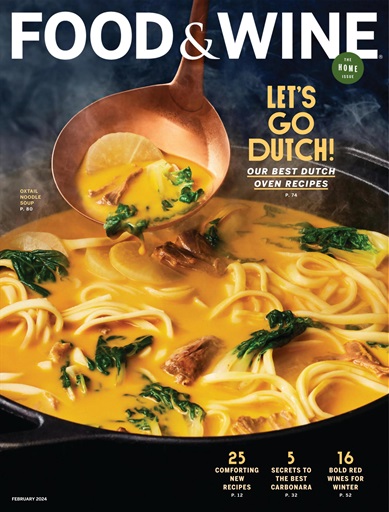 Food & Wine issue 