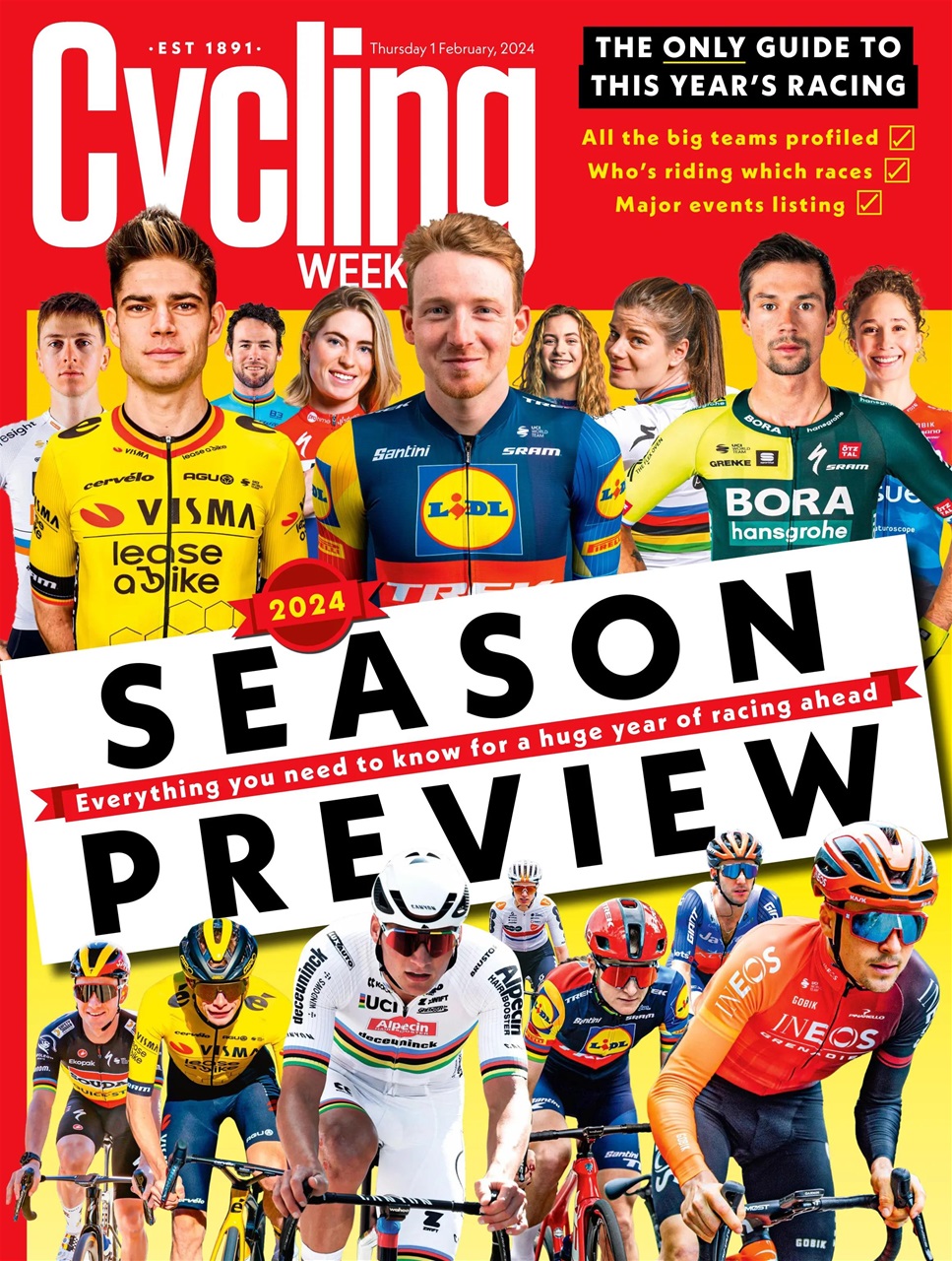 Cycling Weekly Preview Pages