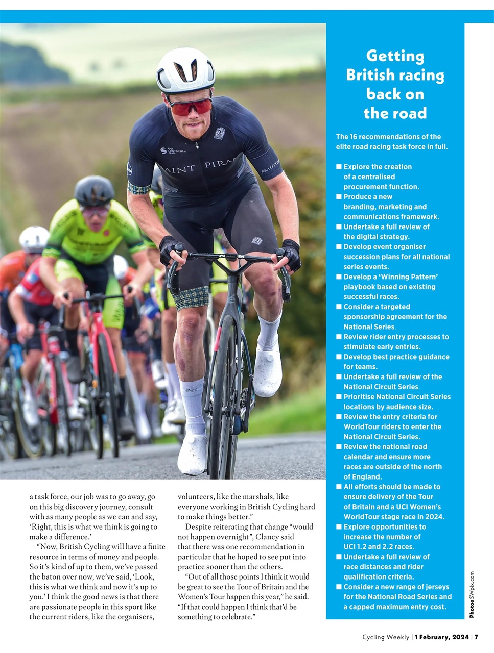 Cycling Weekly Preview Pages