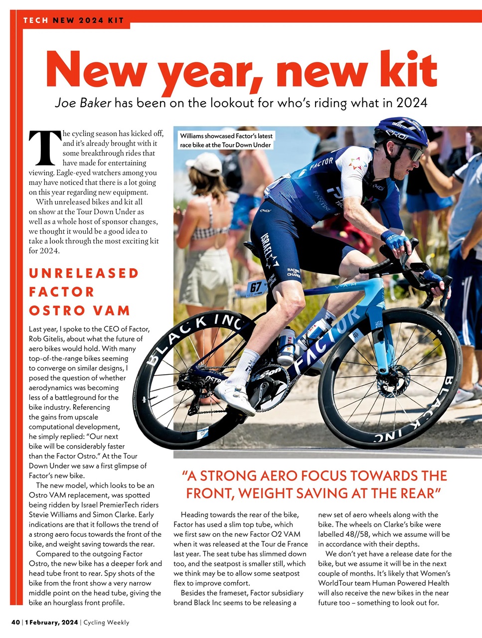 Cycling Weekly Preview Pages